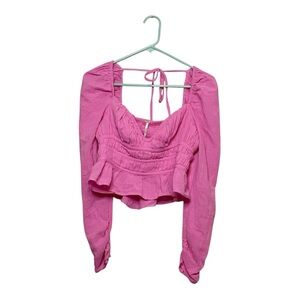 Women’s NWT Free People Chloe Smocked top, size medium